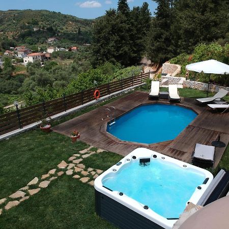 Ampelos Cretan Villa - Private Pool & Heated Ozone Jacuzzi Yerolakkos Exterior photo